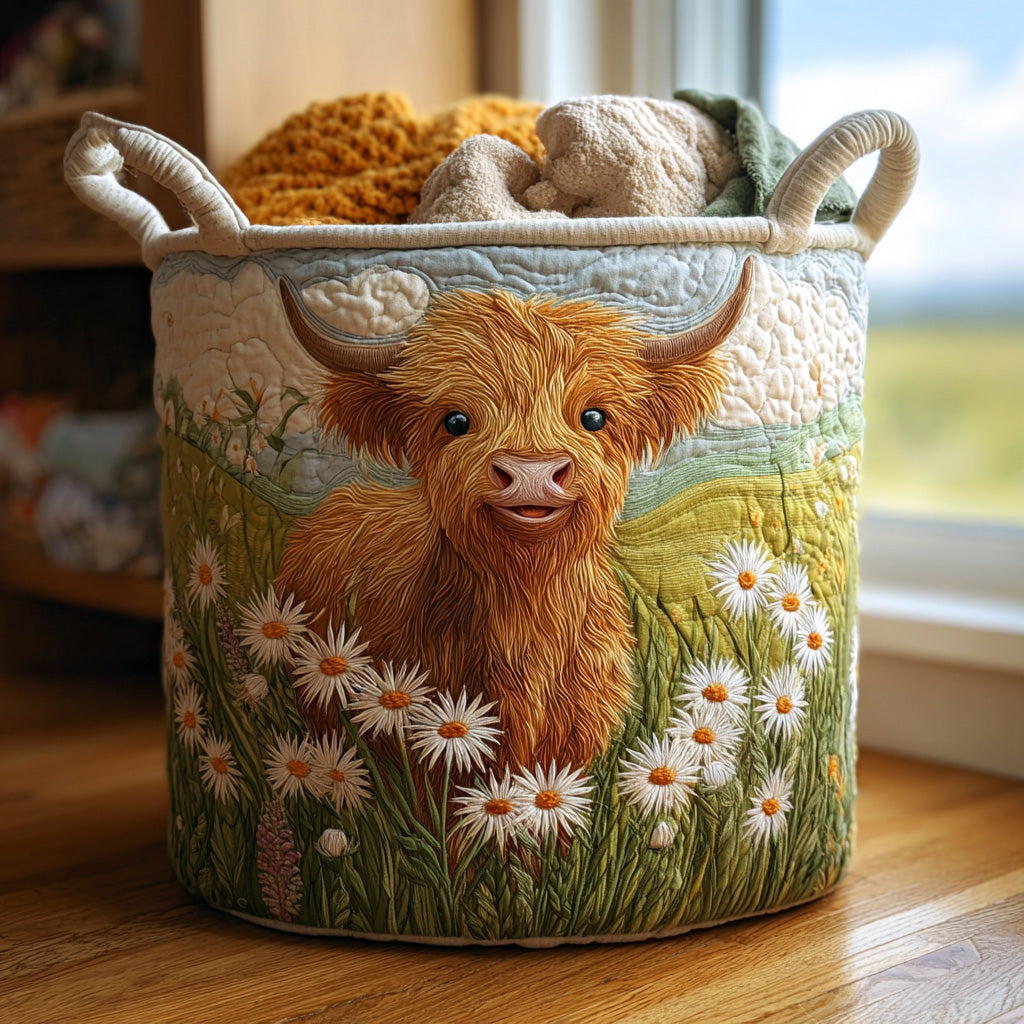 Highland Charm | Handmade Laundry Basket