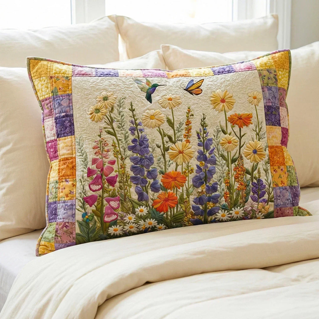 Quilted Pillowcase - Timeless Floral